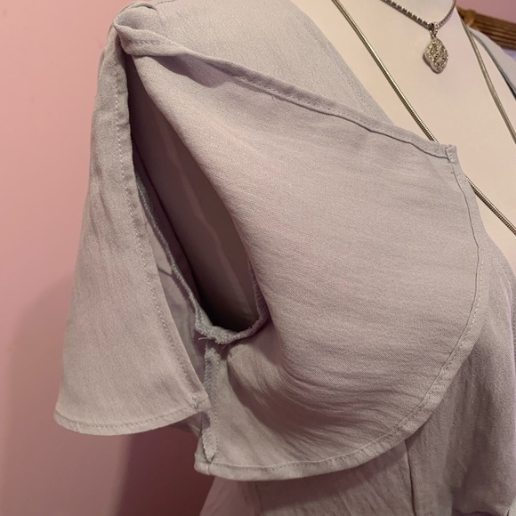 Lulus Sea Day Light Blue Skater Dress XS - Picture 10 of 15